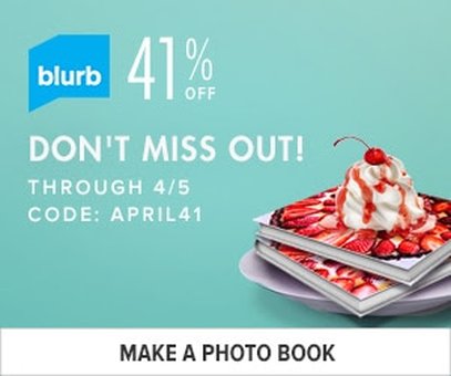 41% off Blurb Photo Books