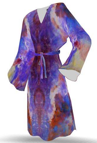 Abstract Mirror Tunic by Otto Rapp